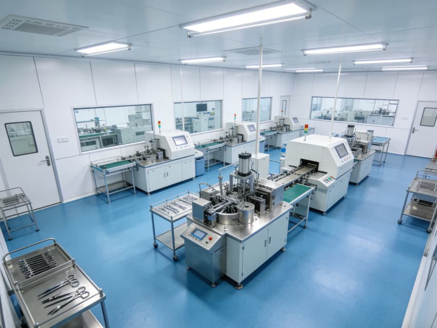 合肥廠房裝修：萬級手術(shù)器械無菌廠房凈化裝修方案